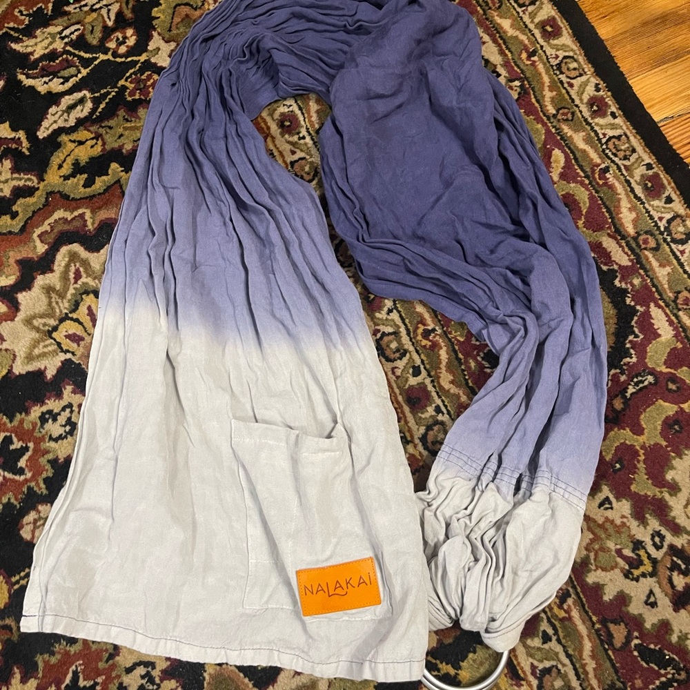 NALAKAI Blue and White Gradient Ring Sling